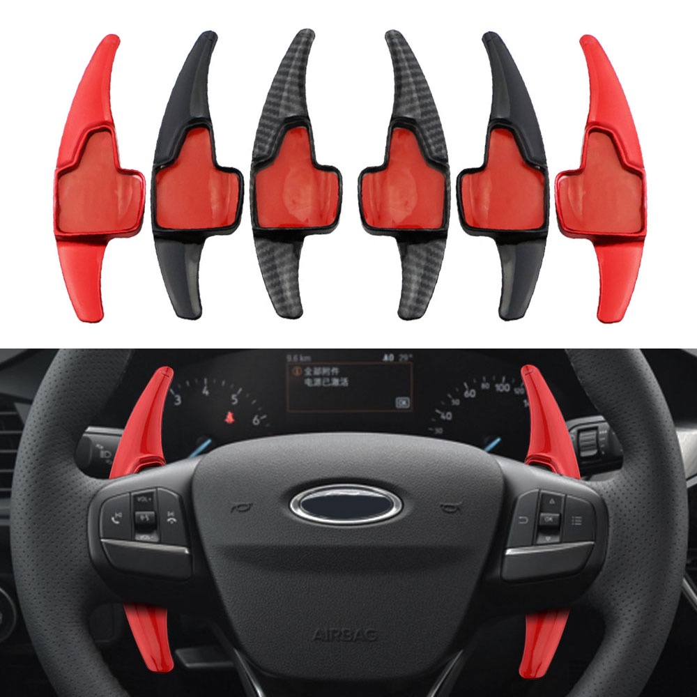 2pcs Stiker Cover Stir Mobil Untuk Ford Focus MK4 2019-2021