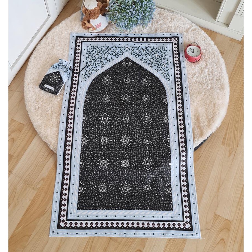 Sajadah Travel Jumbo Tas Serut | Turkish Series | Suvenir Sajadah Travel| Sajadah Umroh