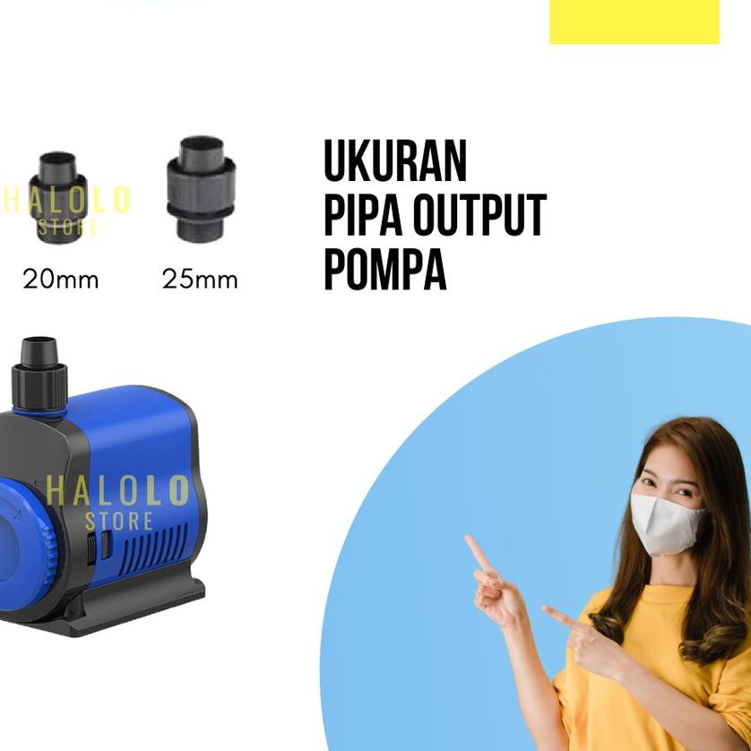 11.11✔️SUNSUN JQP 3000 PROPAM Pompa Celup Aquarium Kolam Hidroponik Submersible Pump|SQ8