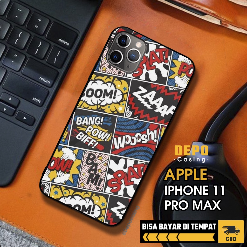 Case Iphone 11 Pro Max Casing Hp Iphone 11 Pro Max Depo Casing [MRV1] Premium Glossy Case Aesthetic 