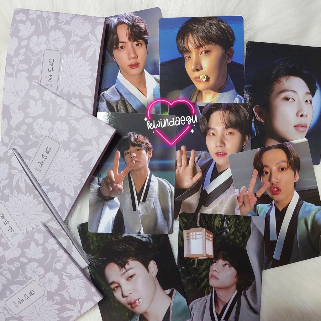 MPC Dalmajung 2021 2022 BTS Mini Photocard Sharing Satuan