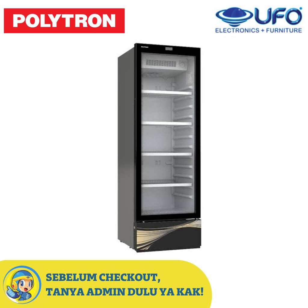 POLYTRON SCN238X Showcase 280 Liter SCN 238 X