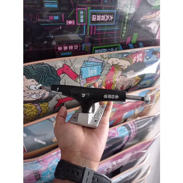 Skateboard trucks guts black reaper 139