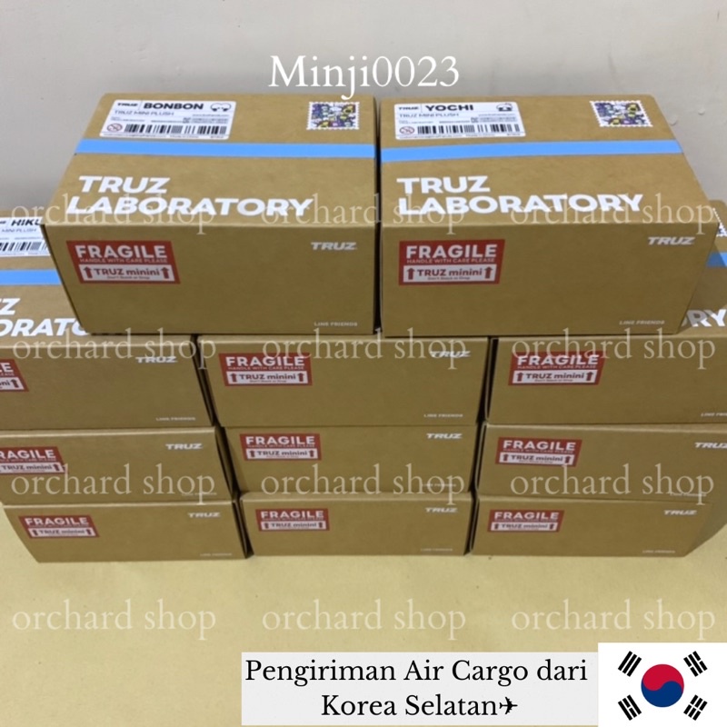 🇰🇷 Official TRUZ MININI Matetsu Line Store Gangnam Original Authentic Boneka Karakter Kartun Treasur
