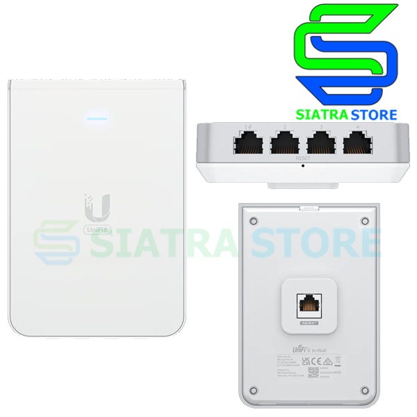 Ubiquiti Unifi U6-IW | Unifi6 in Wall |Access Point In-Wall