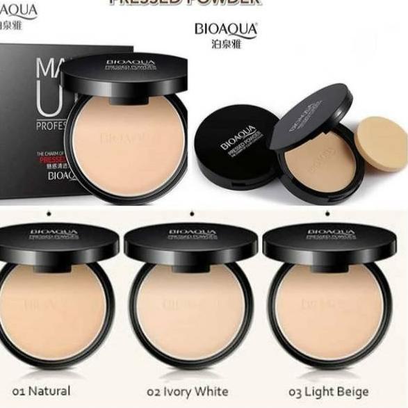 Diskon ORIGINAL BIOAQUA MAKEUP PROFESSIONAL POWDER LUX / BEDAK PADAT J62