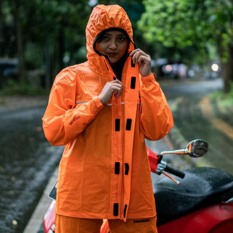 JAS HUJAN TROMAX CITARUM EVO SEREIES / JAS HUJAN MOTOR WATERPROOF / RAINCOAT RIDING HIKING