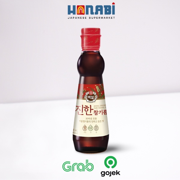 

CJ Beksul Sesame Oil 320ml - Minyak Wijen Made In Korea