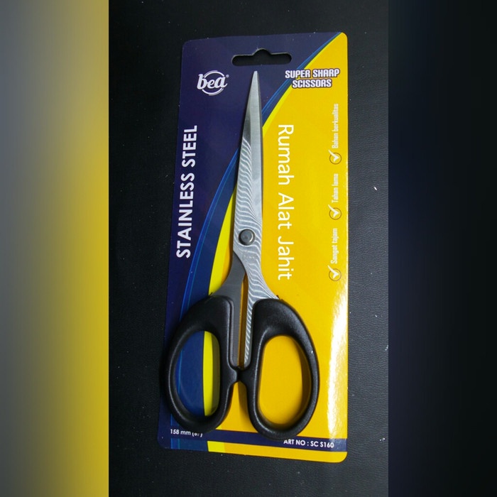 

Unik Gunting Stainless Super Sharp 15.8Cm Diskon