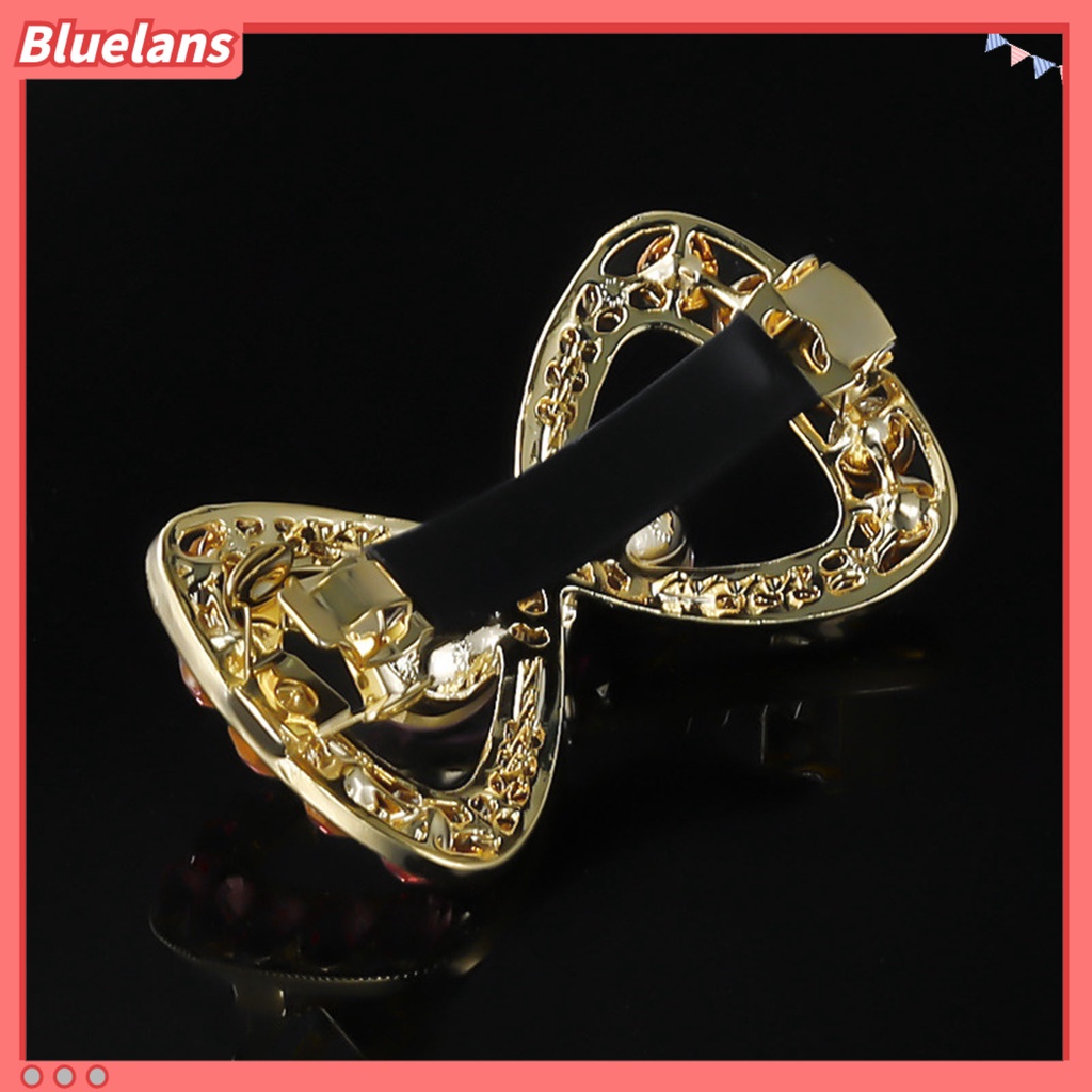 Bluelans Jepit Rambut Elastis Anti Slip Untuk Wanita