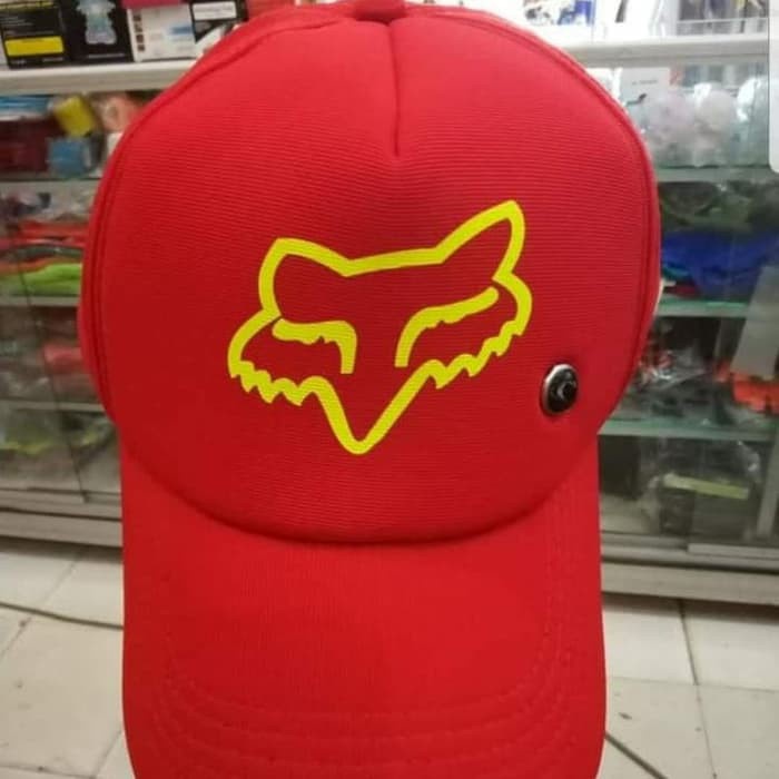 TOPI SEPEDA FOK-TOPI TRUCKER JARING BALAP MOTOR CROSS FOK