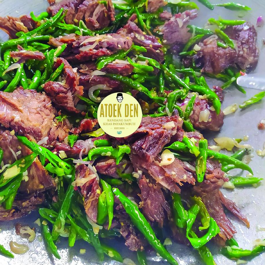 

Termurah Dendeng Batokok Sapi Lado Ijo / Sambal Lado Ijo Asli Payakumbuh Siap Saji | Atoek Den Rendang 250 Gram - 500 Gram !!!