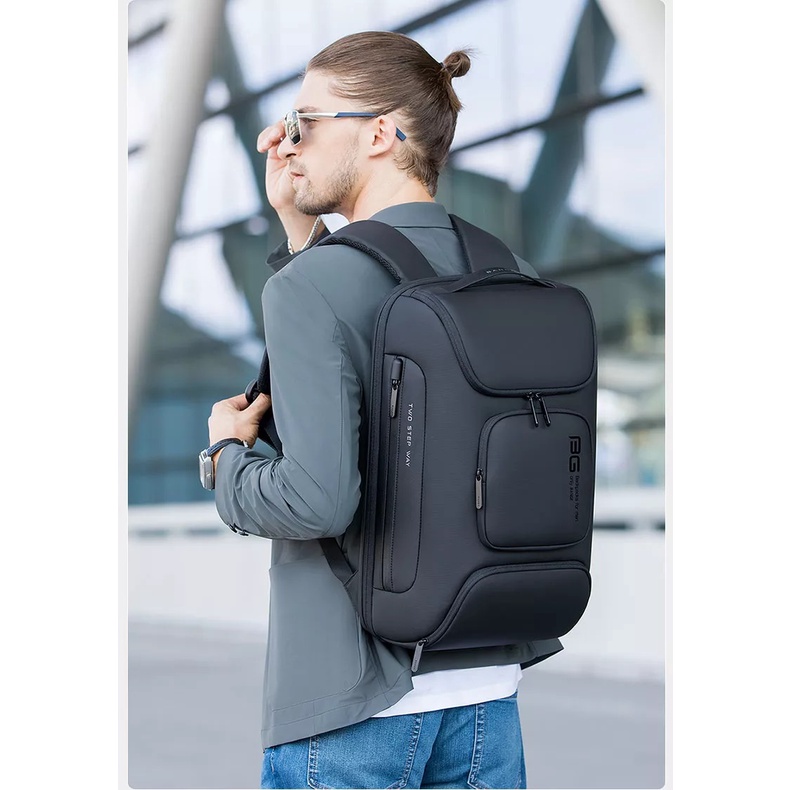 Bange Tas Ransel pria Laptop Backpack Lock USB 15.6 Inch BG7216Plus