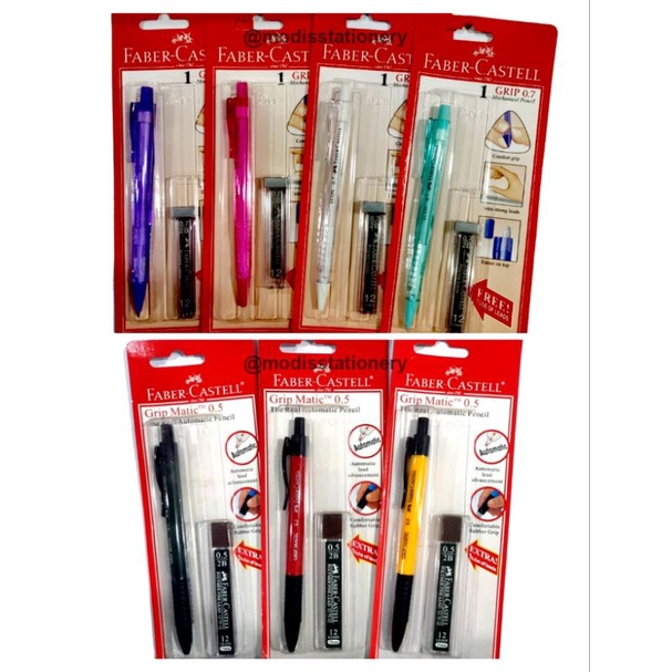 

pensil mekanik faber Castell ECO mesh 0.5 / 0.7