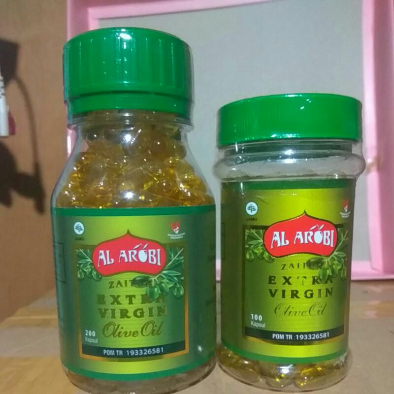 minyak zaitun olive oil al arobi kapsul