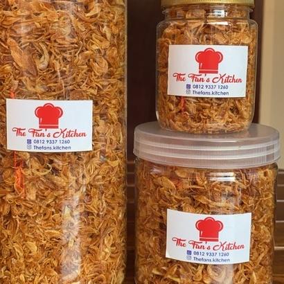 

3NY♚ BAGOR 125 gram / Bawang Goreng by The Fan's Kitchen Harga Murah