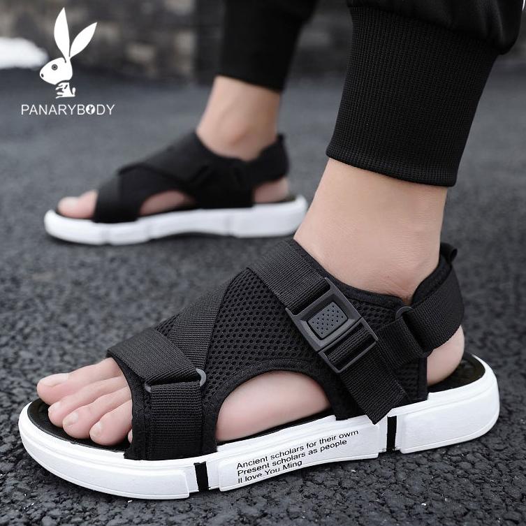 Sepatu Pria Sandal Gunung Fashion Casual Trendy Original Empuk Nyaman Dipakai Sandal Cowok Casual ‣ 