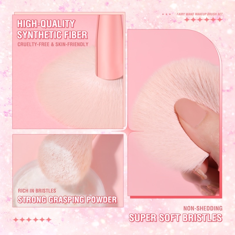 [BISA COD] PINKFLASH Makeup Brush - Brush Pinkflash - Kuas Makeup Pinkflash - Pinkflash Make Up Brush