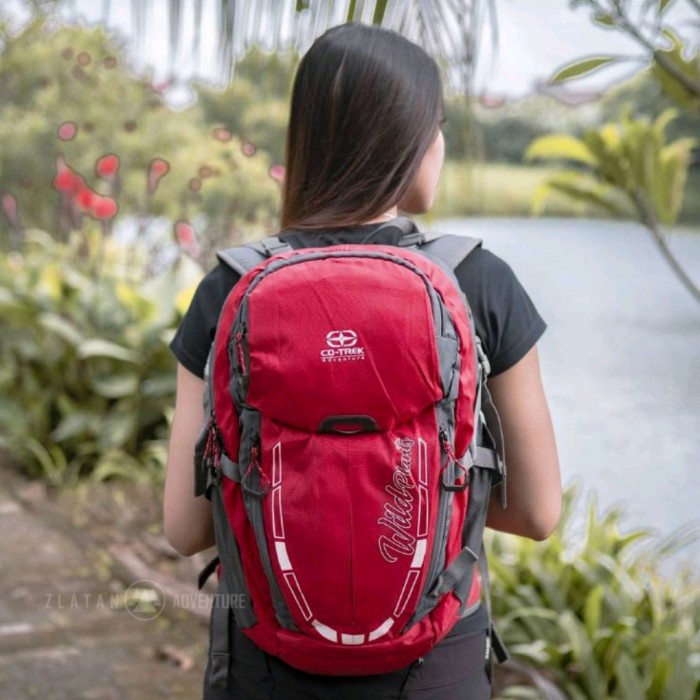 Tas Harian / Daypack Co-trek Wildplants Laptop Include rain cover Bag