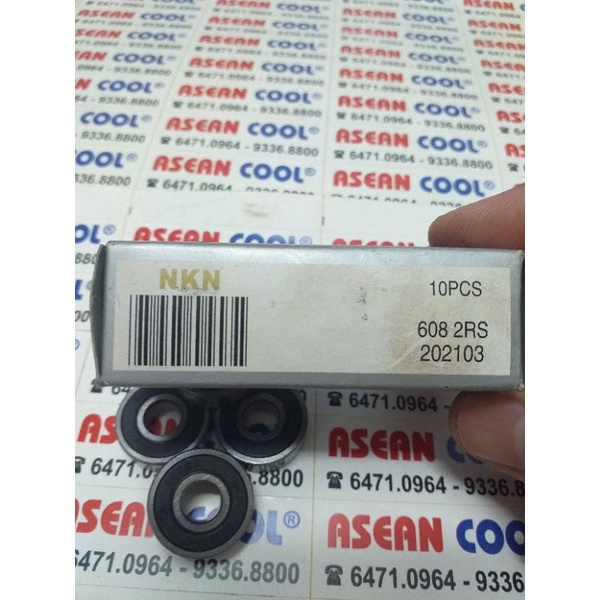 BEARINGS NKN 608 2RS,BEARING MOTOR FAN AC INDOOR DAN OUTDOOR