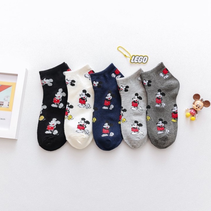 Chubby Glory SC2125 KAUS KAKI KAOS KAKI UNISEX KAOS KAKI ANAK KARAKTER MICKEY MOUSE SD SMP SMA/SMK