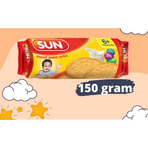 Promina Biskuit Marie Roll Sun Milna susu 6mo+ Snack MPASI / Snack Bayi / Snack Anak / Cemilan Bayi / Cemilan Anak Biskuit Bayi