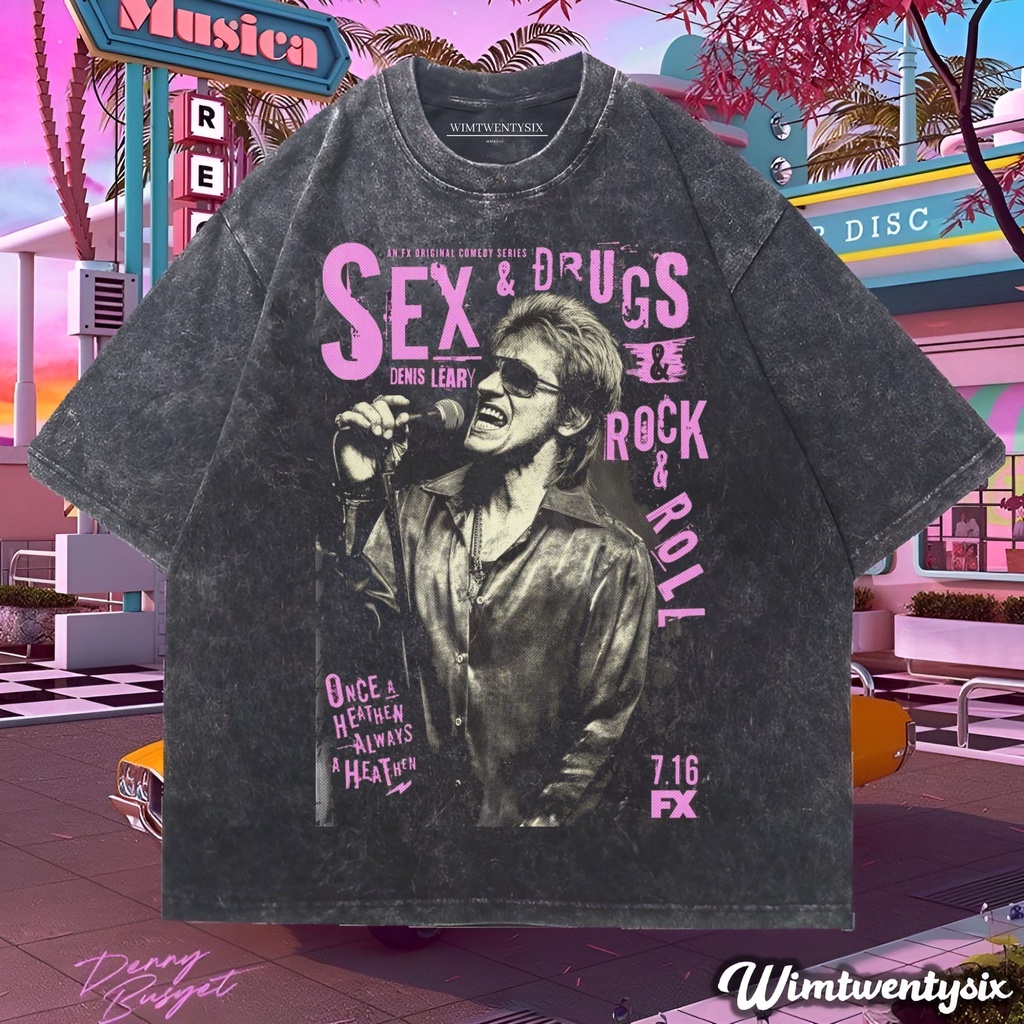 Wimtwentysix “Sex Pistols” Oversize T-shirt | kaos washed | vintage tee