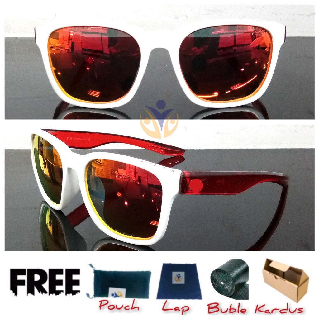 Kacamata sepeda polarized fatique less/anti lelah uv400