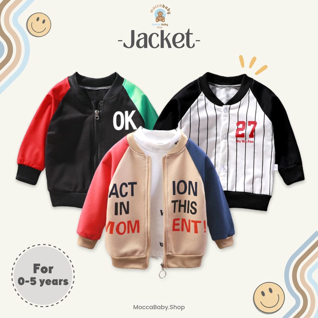 MBSS -  JACKET Anak laki-laki perempuan Hoodie Anak Import Lucu Casual PART1