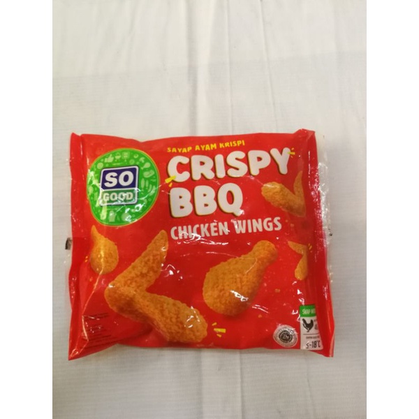 

So good Crispy Bbq 400g Nuget ayam frozen