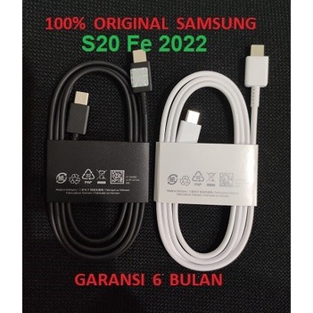SAMSUNG Kabel Data Cable Galaxy S20 Fe 2022 Original 100%