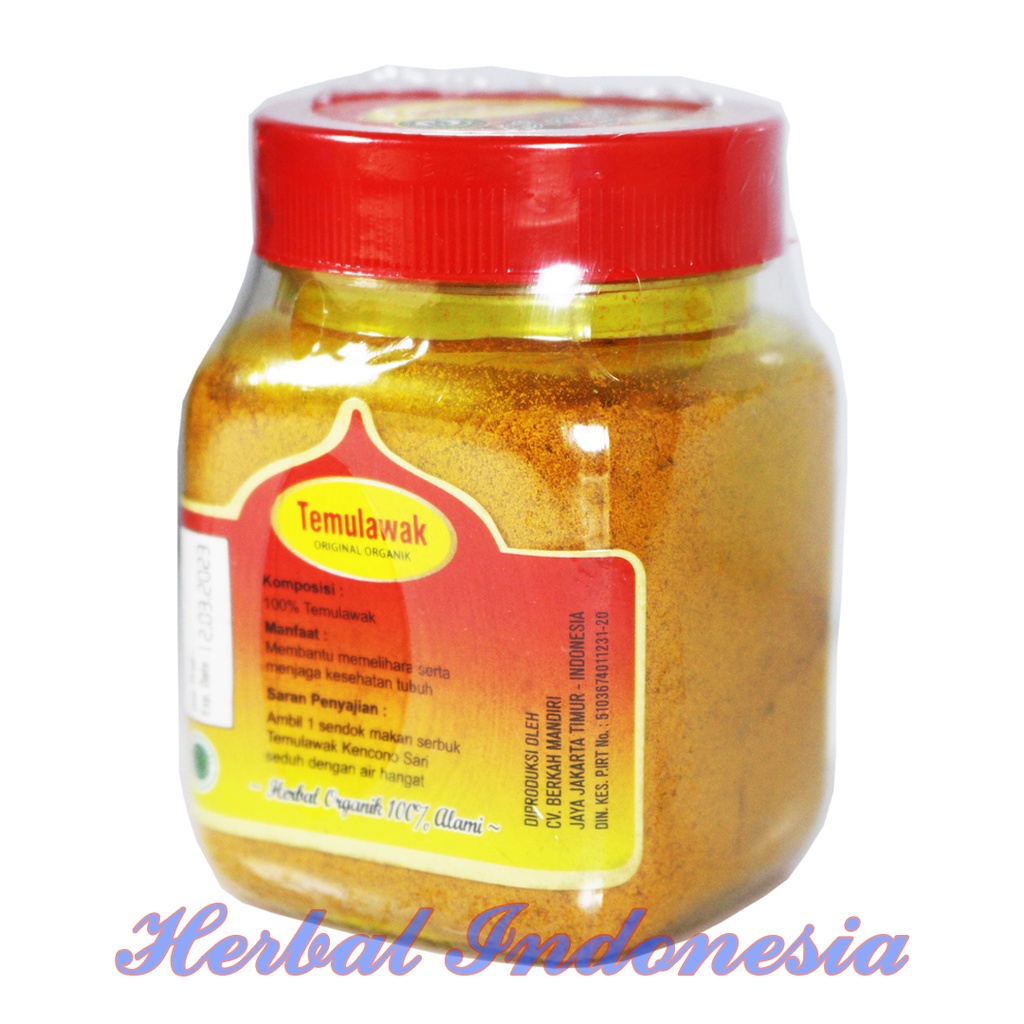 Temulawak Original Organik Kencono Sari 100gr