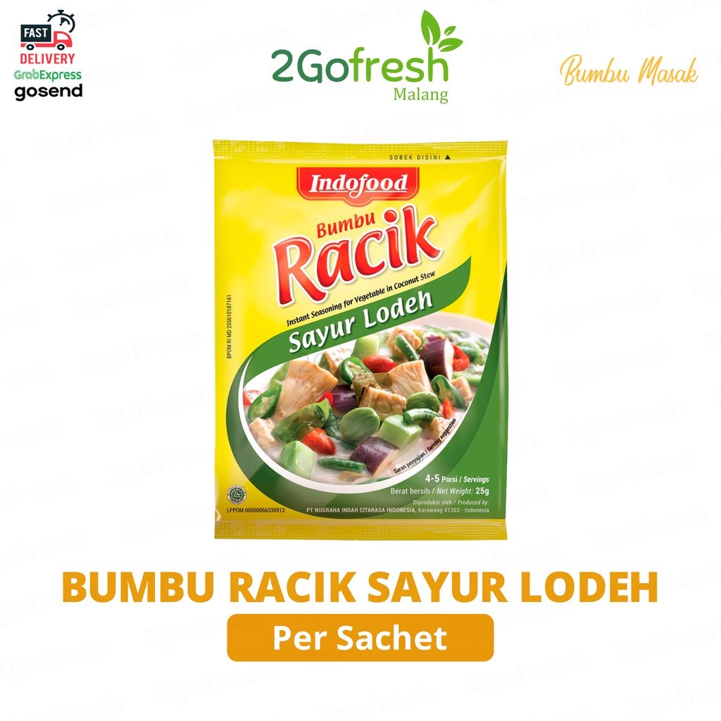 

Bumbu Masak Racik Sayur Lodeh Sachet - Sayur Sayuran