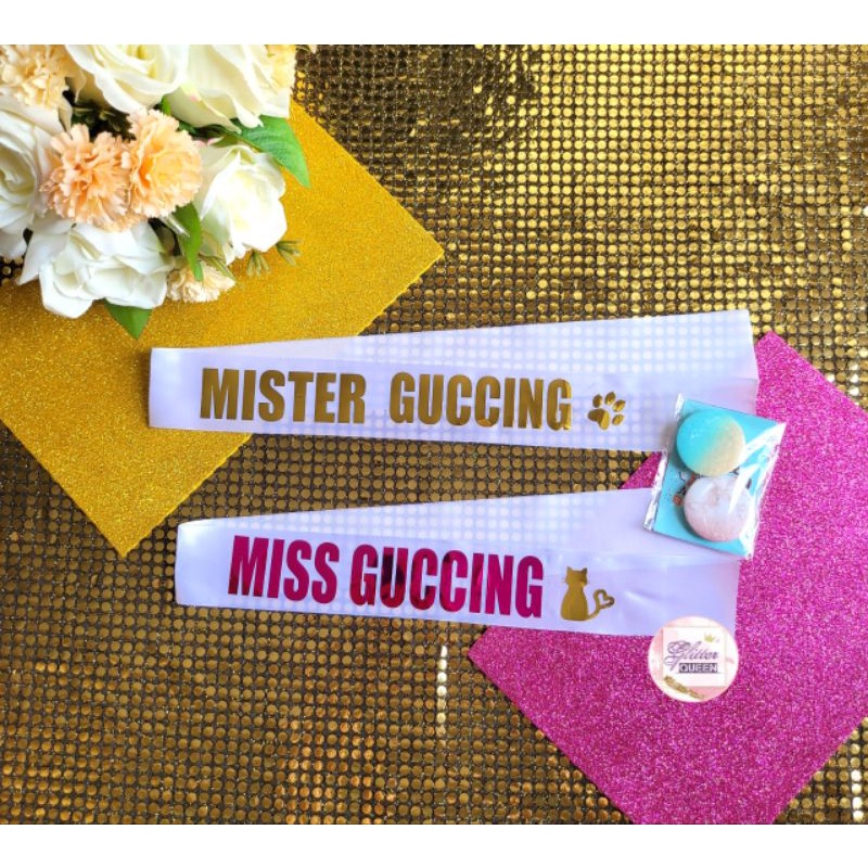 (1 Hari Jadi) SALE size balita Selempang BISA CUSTOM sash bayi newborn nama tulisan happy birthday w
