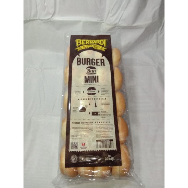 

[PROMO OPENING] Bernardi Burger Bun Mini isi 20pcs