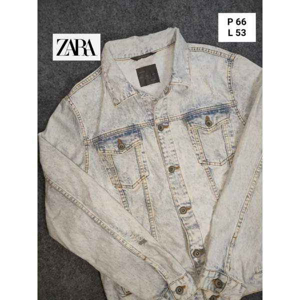 zara denim jeans skull