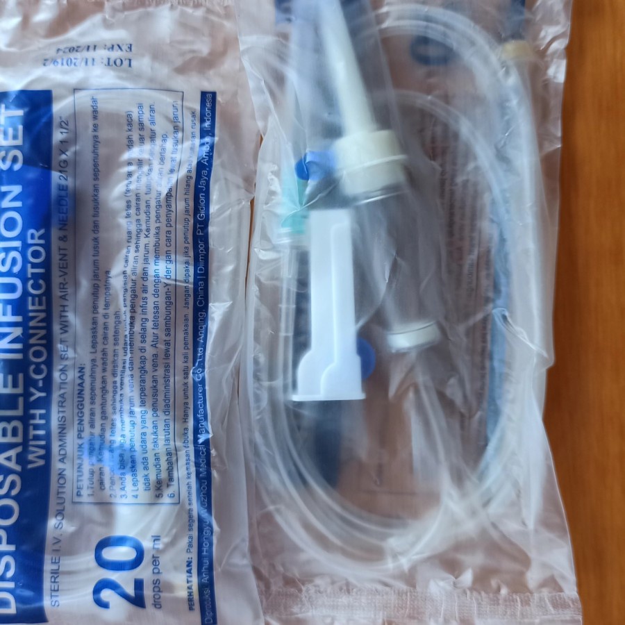ONEMED - Infusion Set Type Y - Selang Infus Anak