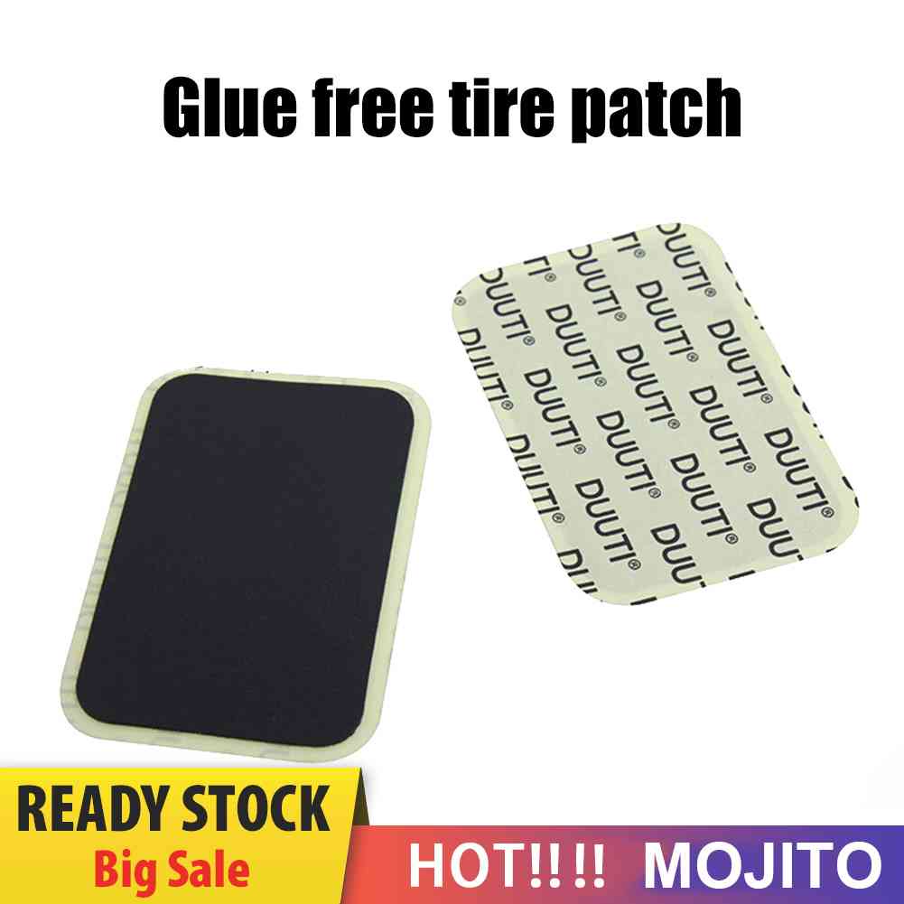 6pcs Tambal Ban Dalam Sepeda MTB Bahan Karet Tanpa Lem