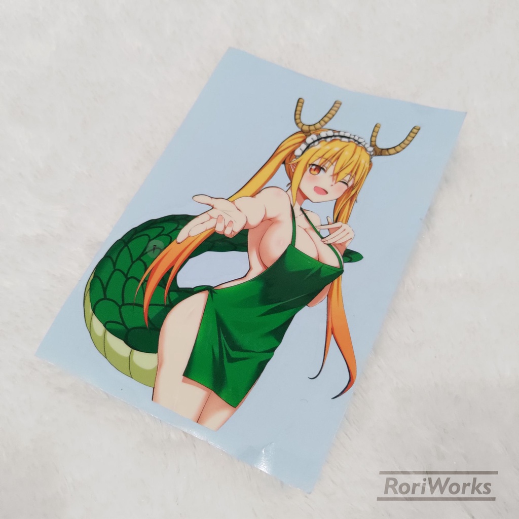 Stiker Kiss cut - Tohru Boobarista
