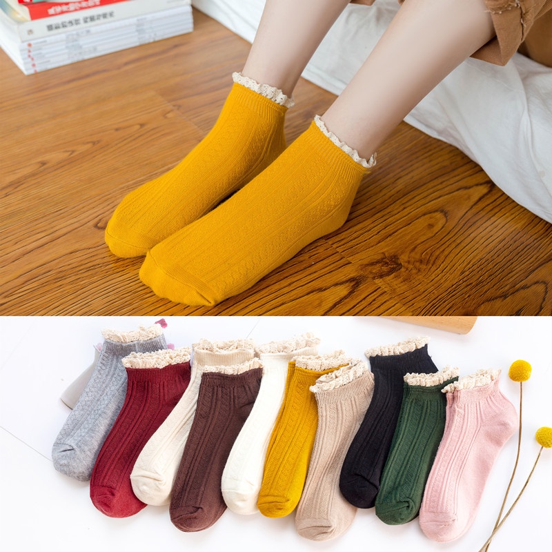 BV.ID KK831 Kaos Kaki Wanita Motif Kaos Kaki Pendek Fashion Korean Unisex Semata Kaki Socks Import Ankle