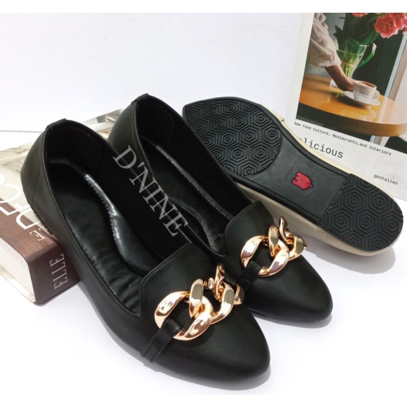 SERENNA WS 01 Sepatu Wanita flatshoes sol karet