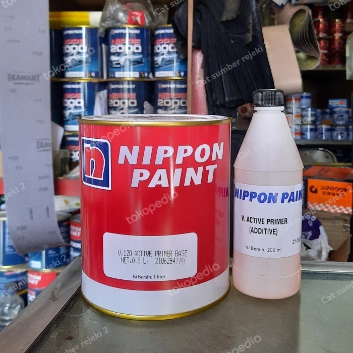 nippon paint active primer cat dasar galvanis/stainless/alumunium