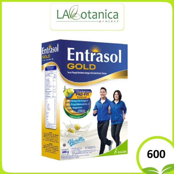 

[ COD ] Entrasol Gold Vanilla 600 gram