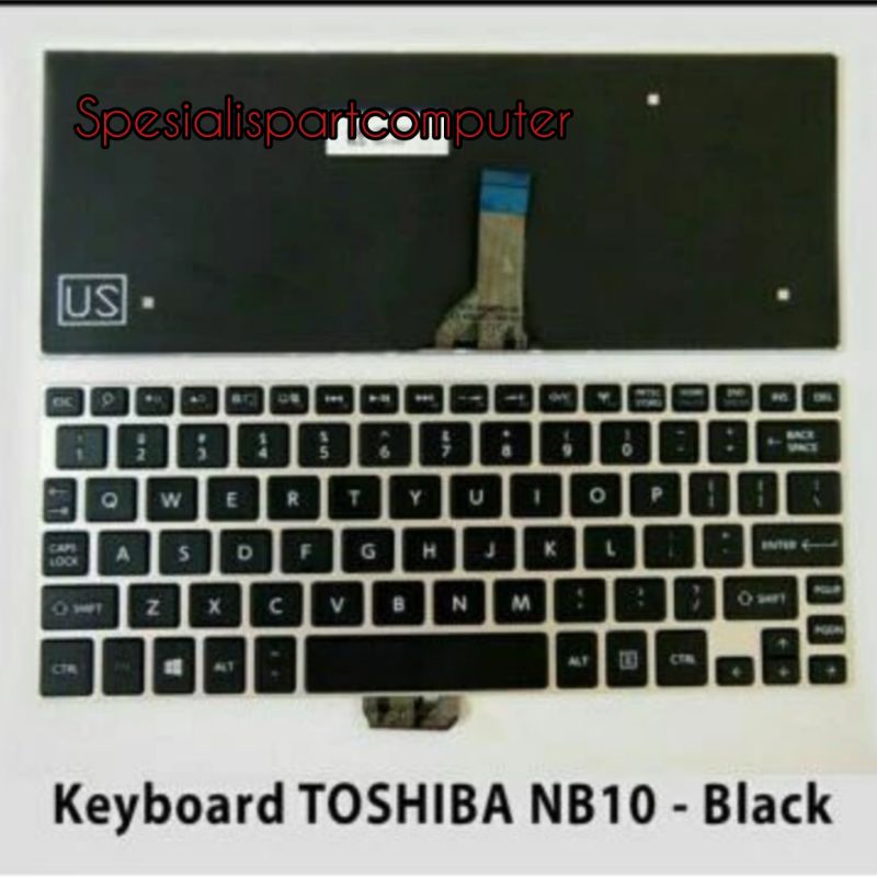 Keyboard laptop Toshiba Satelite, Satellite NB10,NB10a,NB10-A,NB15-A