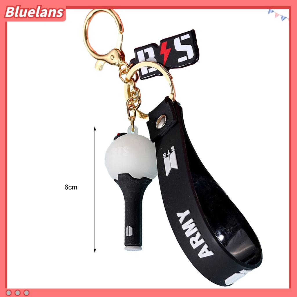 Gantungan Kunci Desain BTS EXO NCT Bahan Silikon Lembut