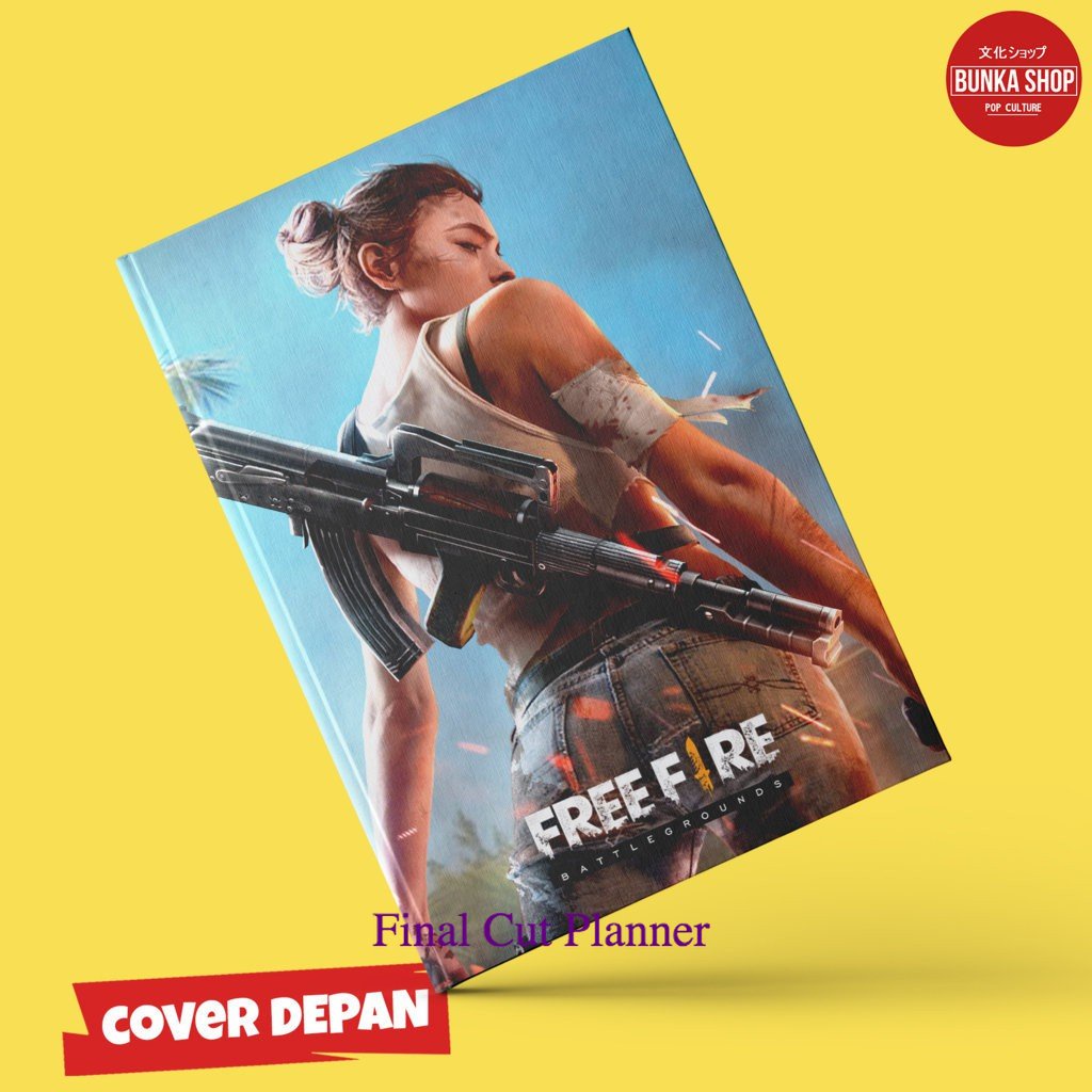 

Note Book Game Free Fire Original Hardcover A5 .