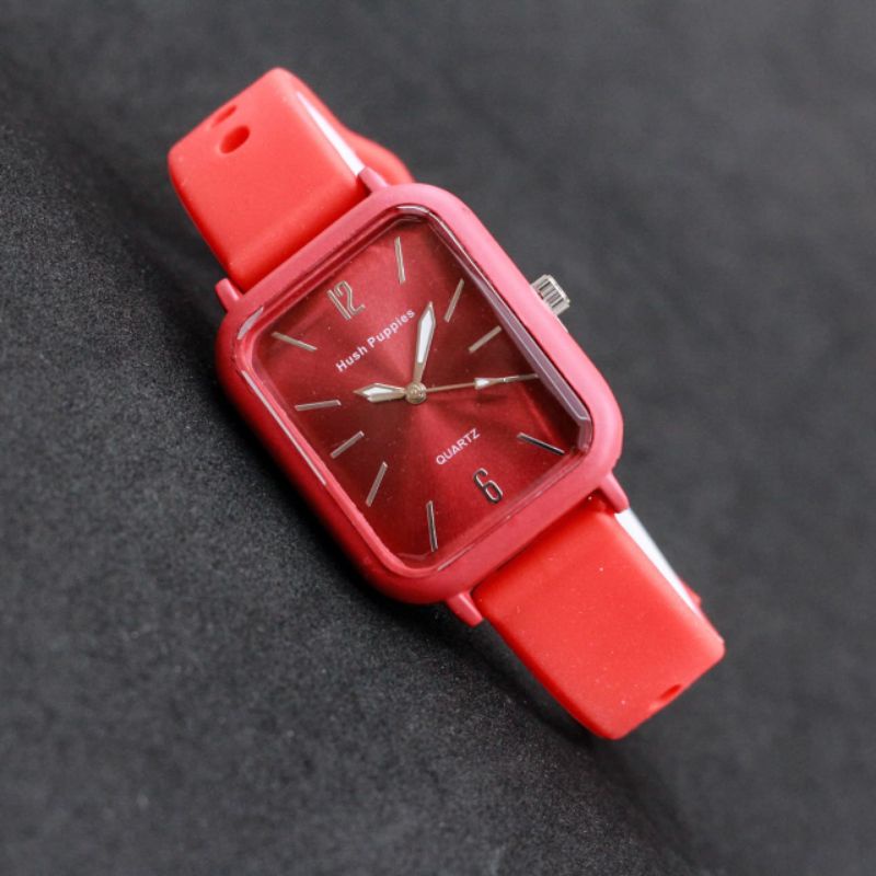 Jam Tangan Wanita Hush Puppies Segi Fashion Watch