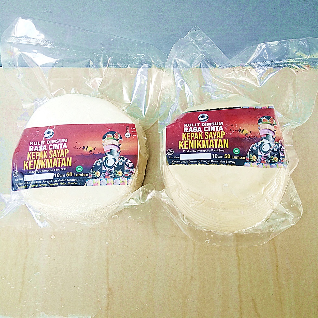 

Kulit Dimsum / Siomay 10 cm Isi 50