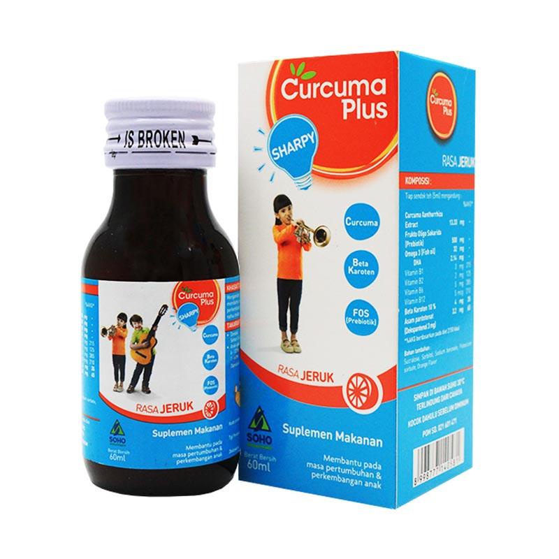 Curcuma Plus Sharpy 60ml - Multivitamin Anak