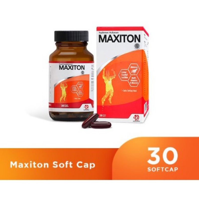 Maxiton suplemen multivitamin dan mineral